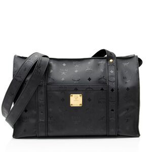 MCM Vintage Visetos Medium Shopper Tote